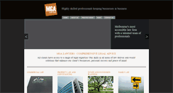 Desktop Screenshot of mga-lawyers.com